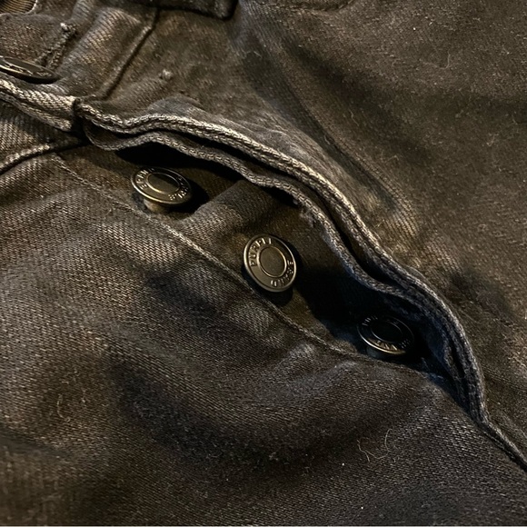 PURPLE BRAND Distressed Skinny Jeans Black 31 - Picture 9 of 11